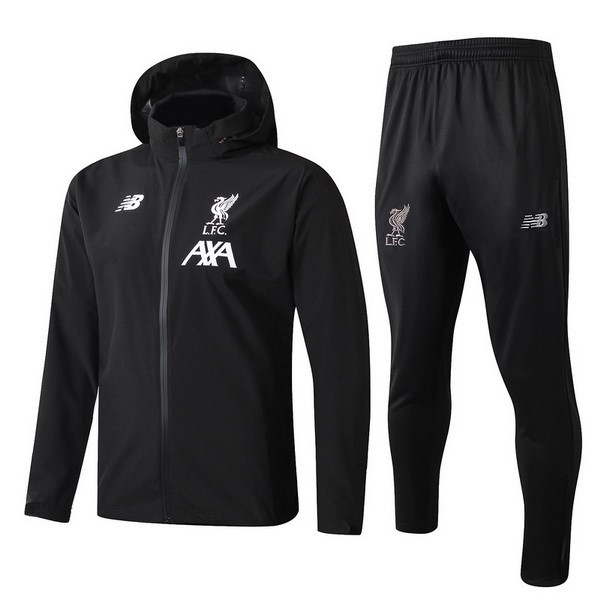 Rompevientos Liverpool Conjunto Completo 2019-2020 Negro